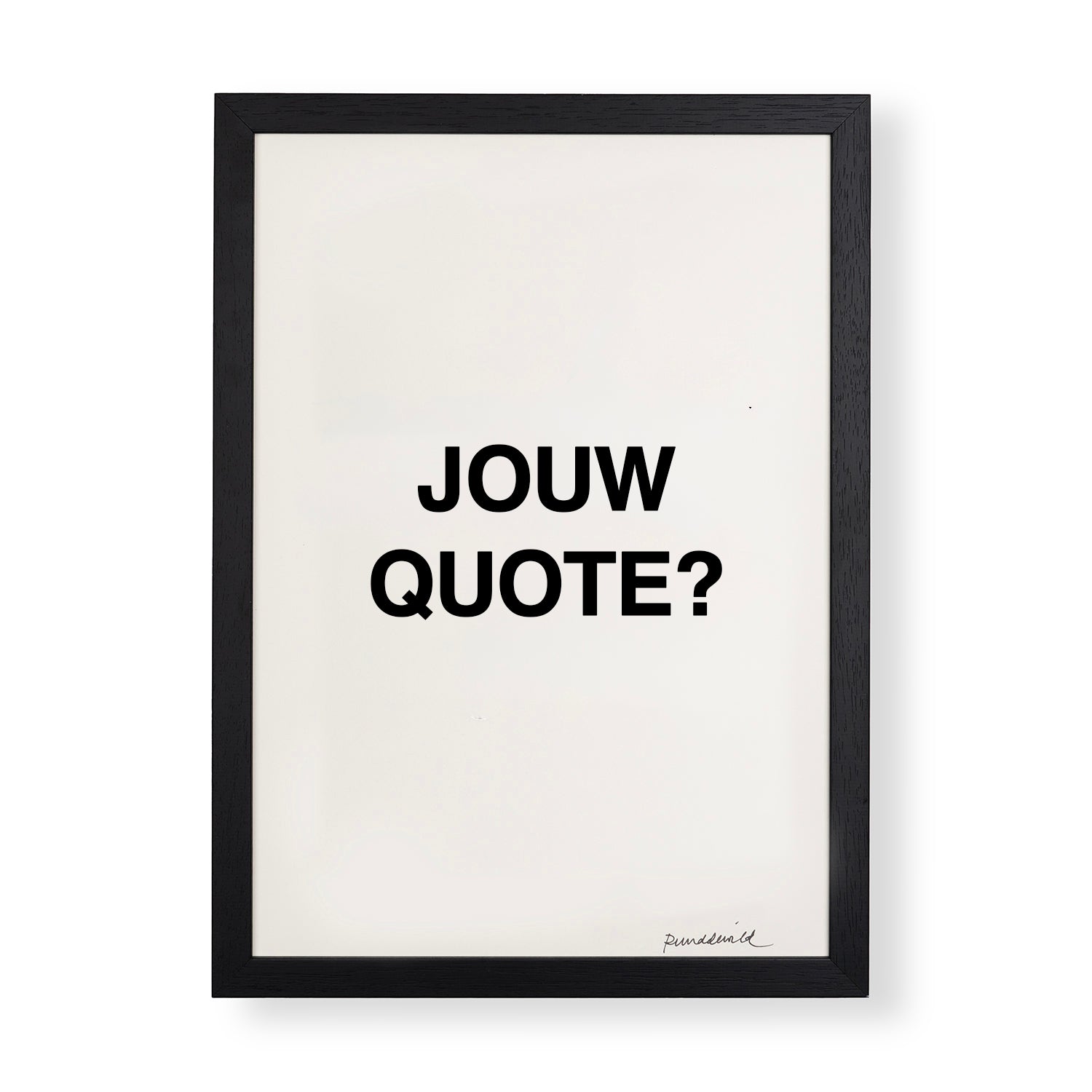Custom Quote (A3)
