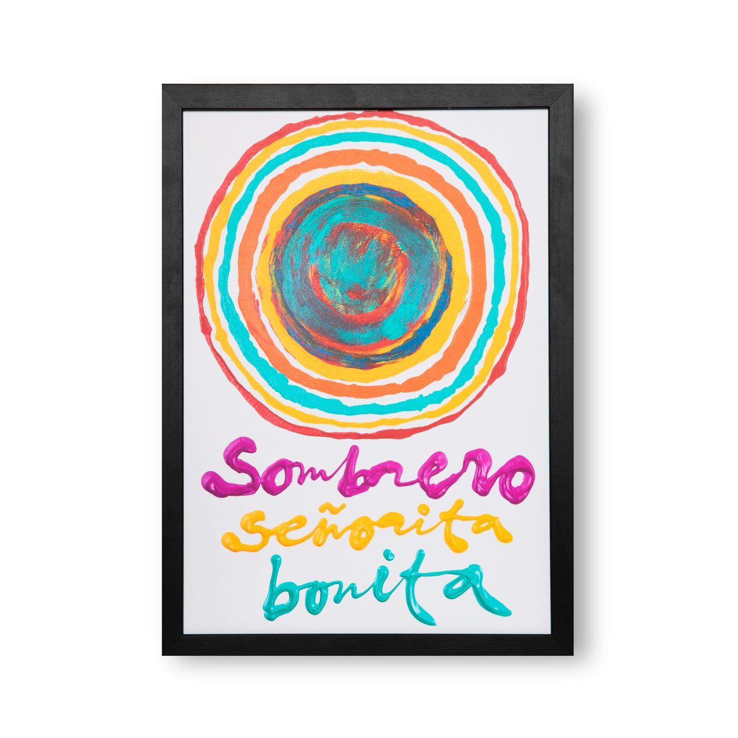 Poster Sombrero Senorita Bonita
